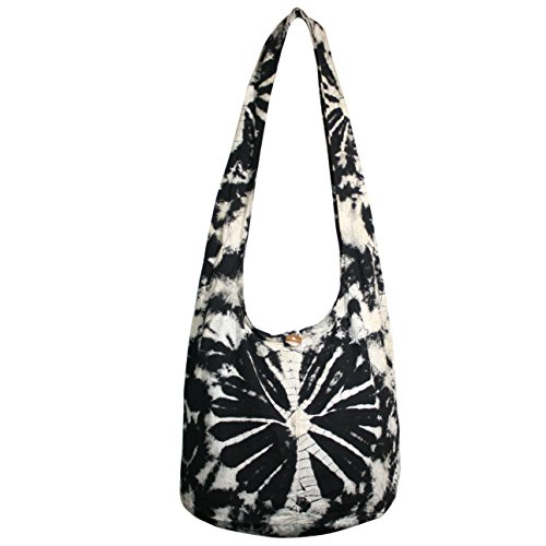 Tie Dye Sling Crossbody Shoulder Bag Purse Hobo Boho Hippie Crossbody Bag (TDB9)