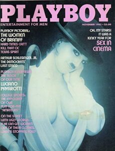 playboy magazine – november 1982 – women of braniff