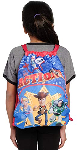 Disney Toy Story 4 Tote 15" Sling Bag Woody Buzz Bo Peep Forky Print