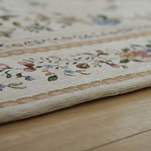 UKELER Royal Collection New Traditional Oriental Rug Home Decor Collection Floral Rugs Carpet for Bedroom (55''x78.7'', Euro Romance)