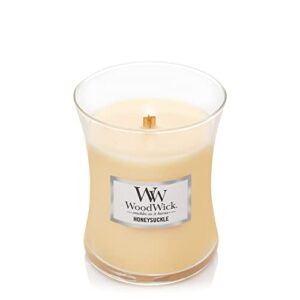 WoodWick Honeysuckle Medium Hourglass Candle, 9.7 oz.