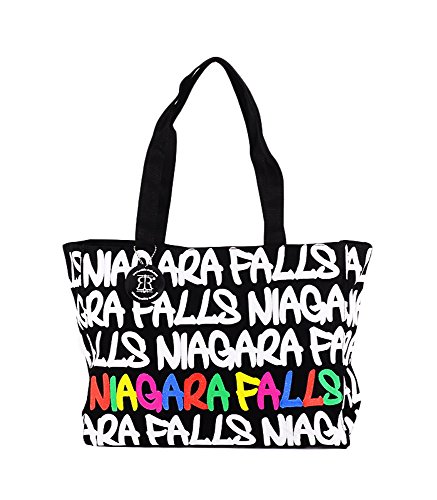Niagara Falls Travel Tote Bag - Colorful Multi-Purpose Shoulder Bag Durable for Shopping, Work & School - Multi