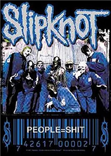 Slipknot People = Shit logo new Official Textile Poster 75cm x 110cm