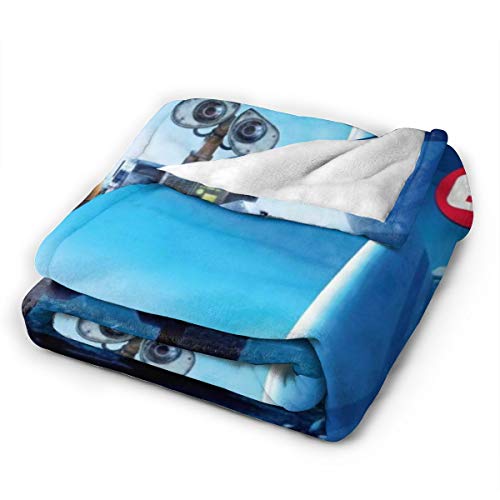 Wall-E Ultra-Soft Micro Fleece Throw Blanket 3D Printed Lightweight Cozy Bed Sofa Blanket 50"" x40