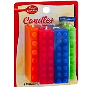 Betty Crocker Building Block Candles