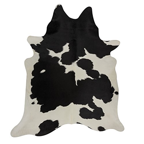 rodeo Classic Black and White Cowhide Rug …