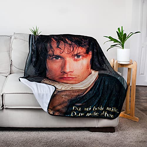 Outlander Lightweight Fleece Throw Blanket | 45 x 60 Inches