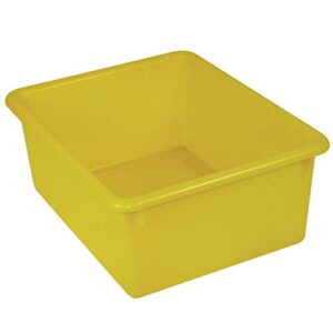 romanoff products 5″ stowaway letter box, yellow