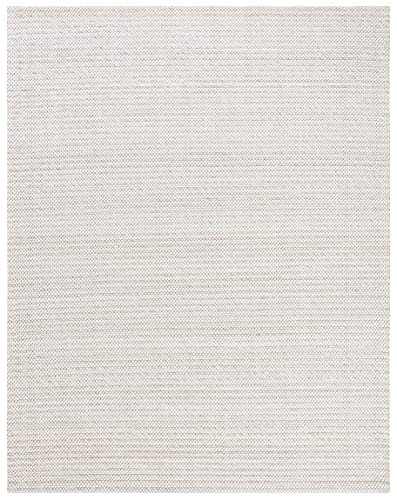 SAFAVIEH Marbella Collection 9' x 12' Light Brown / Ivory MRB392T Handmade Premium Wool Area Rug