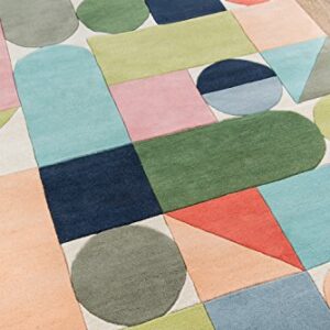 NOVOGRATZ BY MOMENI Delmar Collection Wright Area Rug, 9'0" x 12'0", Multicolor"