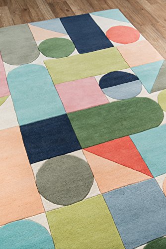 NOVOGRATZ BY MOMENI Delmar Collection Wright Area Rug, 9'0" x 12'0", Multicolor"