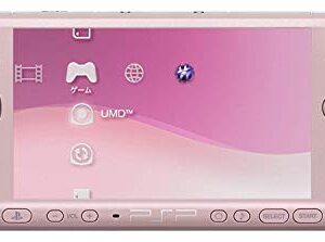 New Sony Playstation Portable PSP 3000 Series Handheld Gaming Console System (Renewed) (Pink)