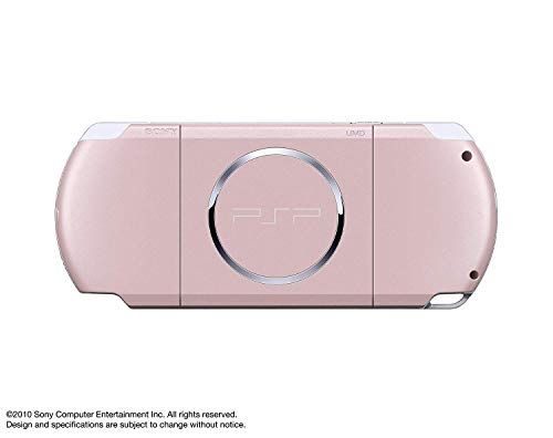 New Sony Playstation Portable PSP 3000 Series Handheld Gaming Console System (Renewed) (Pink)