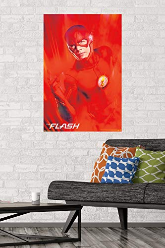 Trends International DC Comics TV - The Flash - Key Art Wall Poster, 22.375" x 34", Unframed Version