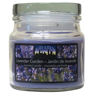 city-lites 2.5 oz. lavender garden apothecary candle