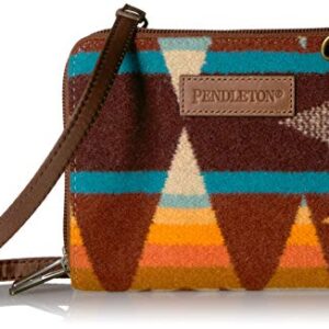 Pendleton Women's Wallet on a Strap, Crescent Butte, One Size