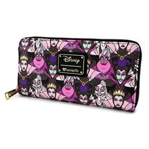 Loungefly Disney Villains All Over Print Wallet