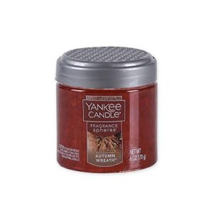 yankee candle autumn wreath fragrance spheres odor neutralizing beads, food & spice scent