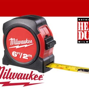 Milwaukee 045242468034 Tape Measure 2 m / 6 ft