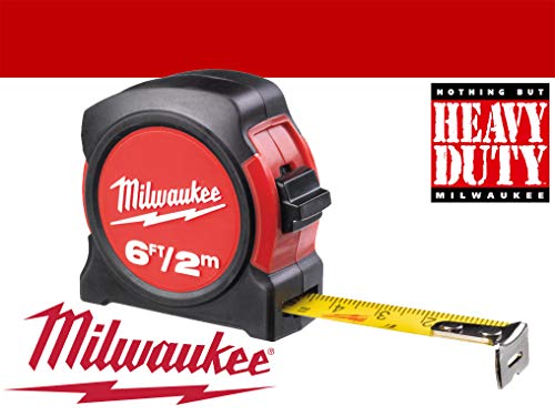 Milwaukee 045242468034 Tape Measure 2 m / 6 ft