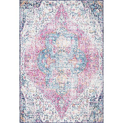 nuLOOM Vintage Maryetta Area Rug, 5' x 7' 5", Red