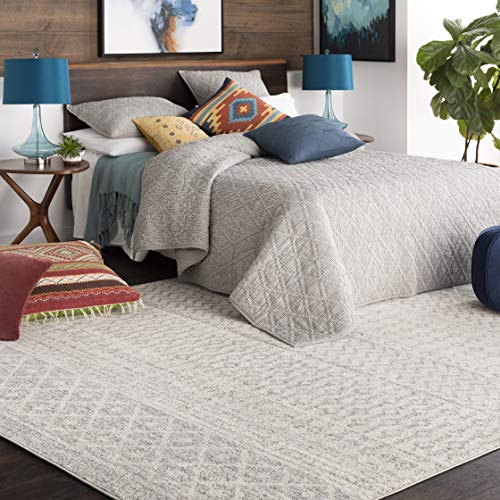 Artistic Weavers Chester Boho Moroccan Runner Area Rug,2'7" x 7'6",Grey