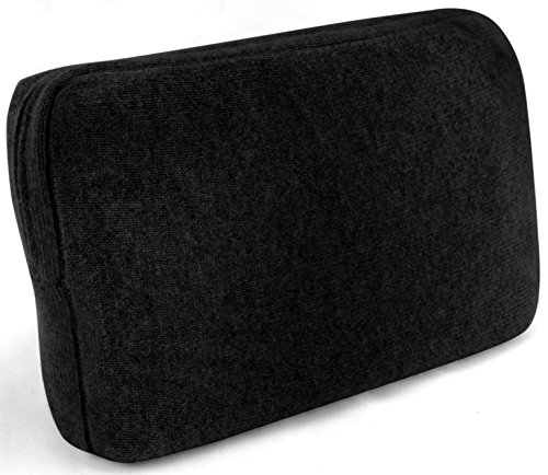 Jet&Bo 100% Pure Cashmere Travel Set: Blanket, Eye Mask, Socks, Carry/Pillow Case Black