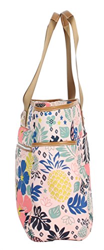 Lily Bloom Satchel Women Handbag Tote Bag, Shoulder Bag(One Size, Trop Pineapple)