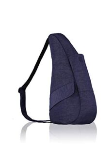 ameribag classic healthy back bag® tote distressed nylon extra small (blue night)