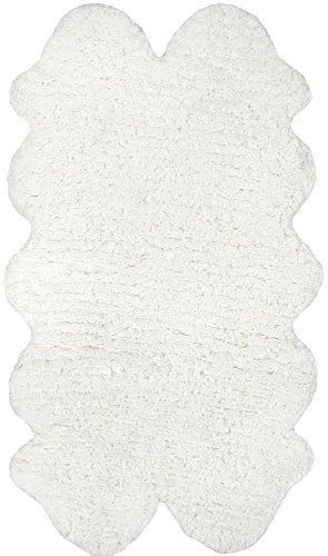 nuLOOM Quarto Faux Sheepskin Shag Area Rug, 3' 6" x 6',