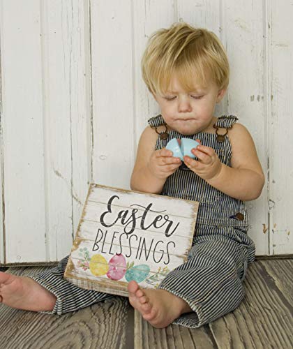 Simply Said, INC Perfect Pallets Petites 8" Wood Sign PET16468 - Easter Blessings