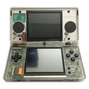valuedeluxe custom transparent black edition nintendo ds lite system hand held gaming console