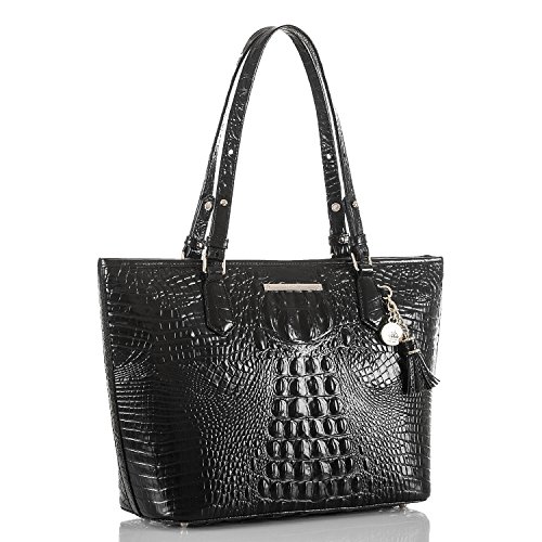 BRAHMIN Melbourne Medium Asher Bag Black One Size