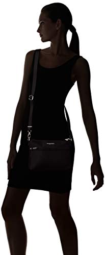 Baggallini Womens Anti-theft Memento Crossbody Bag Cross Body, Black, One Size US