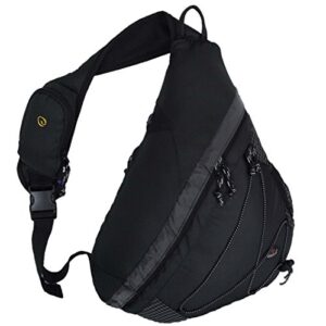 hbag 20 crossbody sling backpack single strap shoulder bag, water bottle pocket