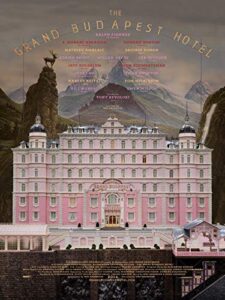 mingki grand budapest hotel movie poster – 18 × 24 inch