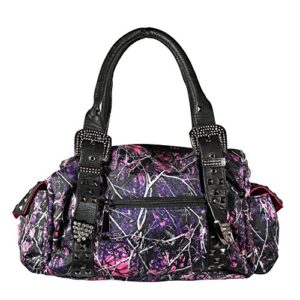 muddy girl purple camo concealed carry purse by kinsey rhea