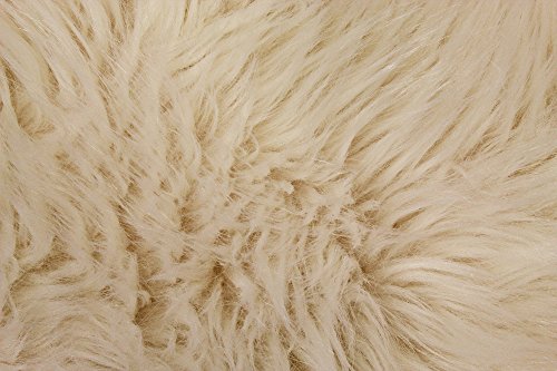 Nouvelle Legende® Faux Fur Sheepskin Premium Rug Single (23 in. X 40 in.) White