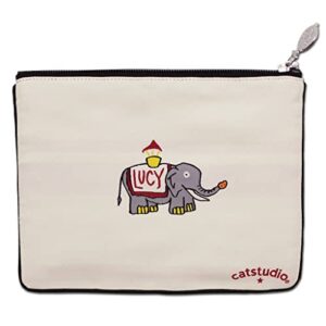 Catstudio New Jersey Zip Pouch - Natural | 5" x 7"