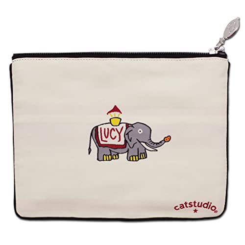 Catstudio New Jersey Zip Pouch - Natural | 5" x 7"