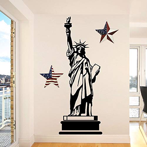 Patriotic Metal Barn Star Hanging Wall Decor 3D Dimensional Star Barn Outdoor Indoor 4th of July Decoration