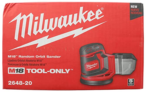 Milwaukee Electric Tools 2648-20 M18 Random Orbit Sander