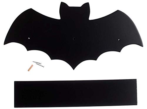 Sourpuss Bat Shelf Black