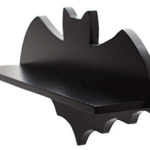 Sourpuss Bat Shelf Black