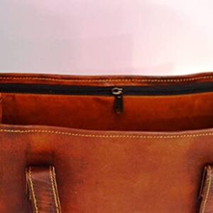 Leather Vintage Gypsy bag Vintage tote bag shoulder bag Women leather top handlebags Leather bags for women