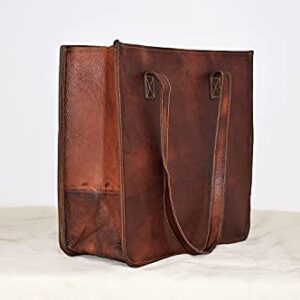 Leather Vintage Gypsy bag Vintage tote bag shoulder bag Women leather top handlebags Leather bags for women