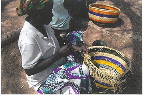 Shopper Basket - Natural - Ghana Bolga #2001