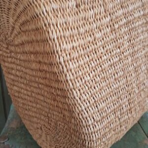 Shopper Basket - Natural - Ghana Bolga #2001