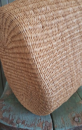 Shopper Basket - Natural - Ghana Bolga #2001