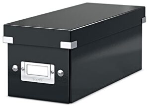 leitz storage box, black, click and store range, 60410095